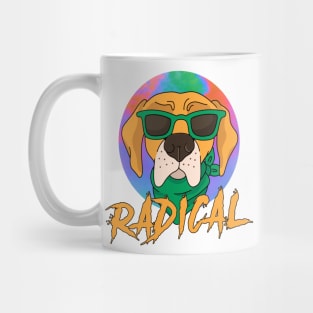 Radical Dog With Sunglasses Mug